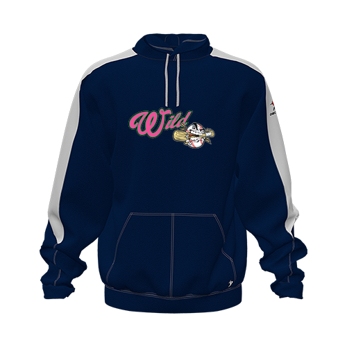 [CUS-DFW-HOOD-FLC-LSL-NVY-YXS-LOGO3] Hoodie (Youth XS, Navy, Logo 3)