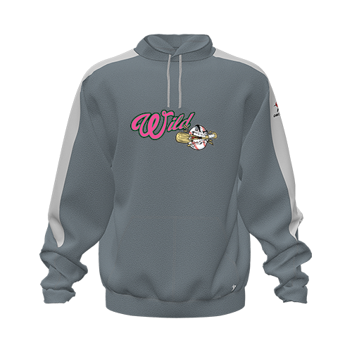 [CUS-DFW-HOOD-FLC-LSL-GRY-YXS-LOGO3] Hoodie (Youth XS, Gray, Logo 3)