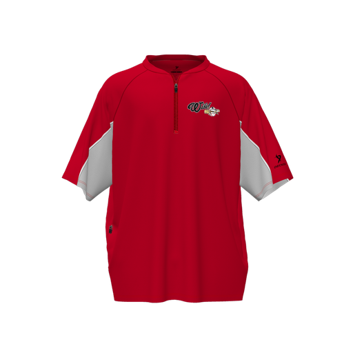 [CUS-DFW-WIND-PER-SSL-RED-YS-LOGO2] Wind Jacket (Youth S, Red, Logo 2)