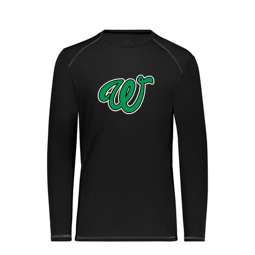 [6846.080.S-LOGO1] Youth SoftTouch Long Sleeve (Youth S, Black, Logo 1)