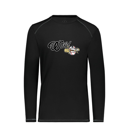 [6846.080.S-LOGO2] Youth SoftTouch Long Sleeve (Youth S, Black, Logo 2)