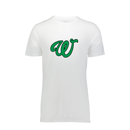 [FTSCUBWH-YS-LOGO1] Decker Youth Tri-Blend T-Shirt - Short Sleeve (Youth S, White, Logo 1)