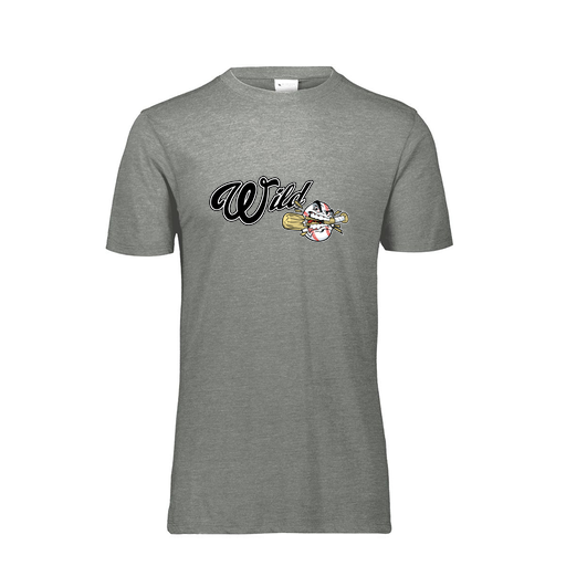 [FTSCUBGY-YS-LOGO2] Decker Youth Tri-Blend T-Shirt - Short Sleeve (Youth S, Gray, Logo 2)