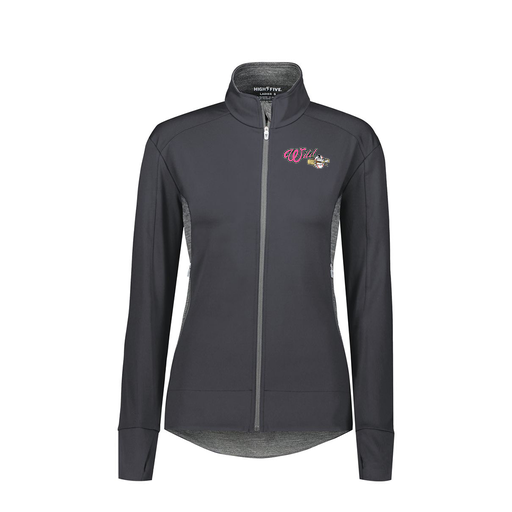 [371263.09M.S-LOGO3] Girls FreeForm Jacket (Female Youth S, Gray, Logo 3)