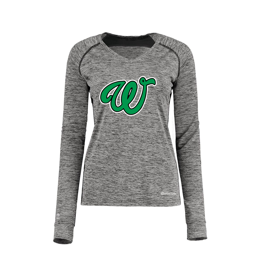 Ladies Electric Long Sleeve Shirt