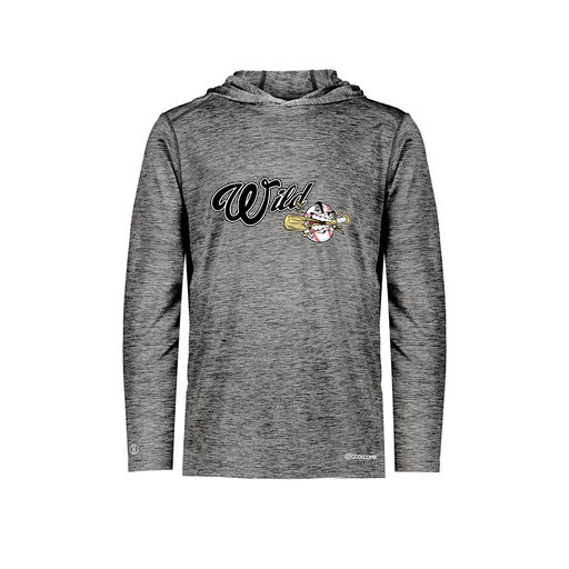 [FOLHCGBK-AS-LOGO2] Decker Men's Charge Hoodie (Adult S, Black, Logo 2)