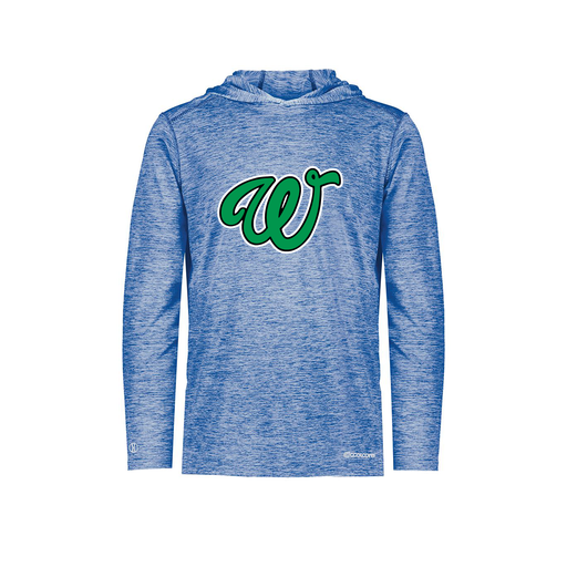 [FOLHCGRY-AS-LOGO1] Decker Men's Charge Hoodie (Adult S, Royal, Logo 1)