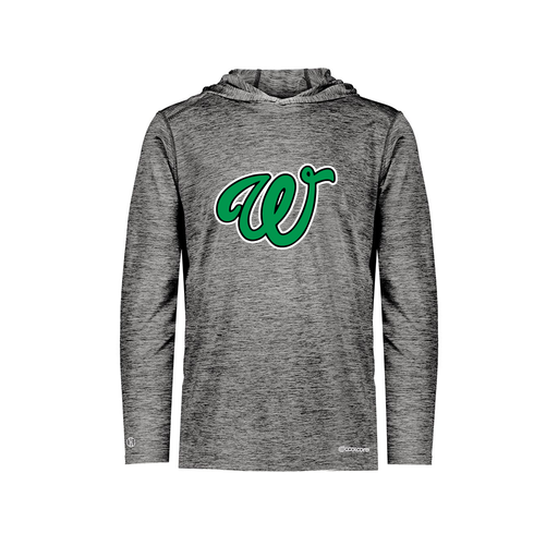 [FOLHCGBK-YS-LOGO1] Decker Youth Charge Hoodie (Youth S, Black, Logo 1)