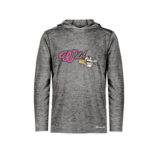 [FOLHCGBK-YS-LOGO3] Decker Youth Charge Hoodie (Youth S, Black, Logo 3)