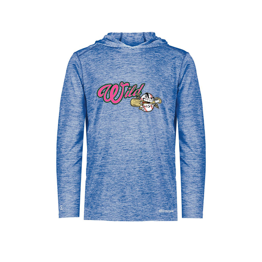 [FOLHCGRY-YS-LOGO3] Decker Youth Charge Hoodie (Youth S, Royal, Logo 3)